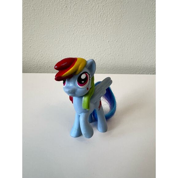My Little Pony Figure Rainbow Dash Toy By Hasbro McDonalds 2016 - Picture 1 of 8